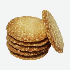 Печенье 400 гр Меганом чипсы кунжутные к/уп