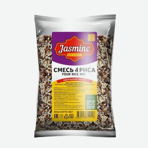 Смесь 4 риса 0,8 кг Jasmine м/уп