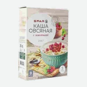 Каша Овсяная Spar Земляника 8 Пакетиков