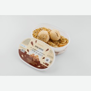 Мороженое крем-брюле со сгущ. молоком и грецкими орехами, 400 г 400 г