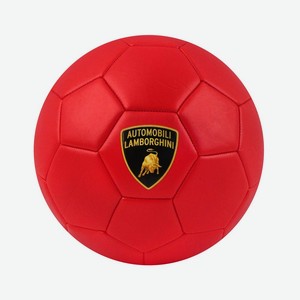 Мяч футбольный Lamborghini, красный матовый