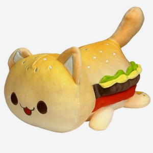Мягкая игрушка Animini «Кот Гамбургер» 25 см