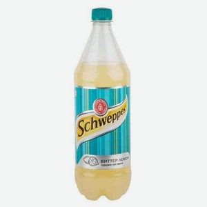 Напиток Schweppes Биттер Лемон Газированный 0,9л Пэт