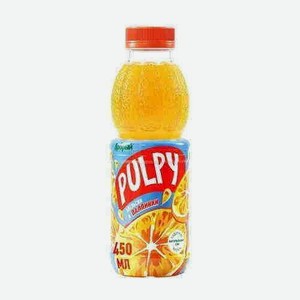 Напиток Добрый Сокосодержащий Pulpy Апельсин 0,45л