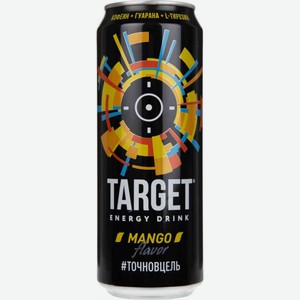 Энергетический напиток Target Манго, 0,45 л