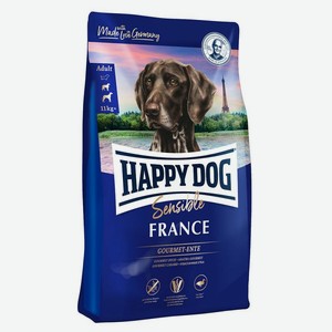 Сухой корм Happy Dog 300гр Supreme France Франция для собак при пищевой аллергии с мясом утки и картофелем