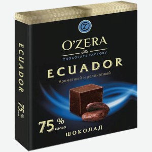 Шоколад Ozera Ecuador 90 г
