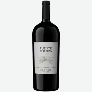 Вино Puente de Piedra Tinto Semi Seco красное полусухое 1,5 л