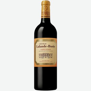 Вино Chateau Lalande-Borie Saint-Julien красное сухое 0,75 л