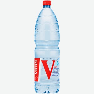 Вода питьевая минеральная Vittel негазированная 1,5 л