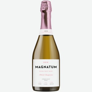 Вино игристое Magnatum розовое брют 0,75 л
