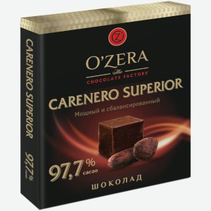 Шоколад Ozera Carenero Superior 90 г