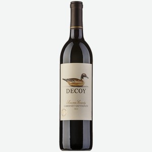 Вино Decoy Cabernet Sauvignon красное сухое 0,75 л