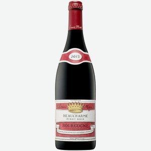 Вино Louis Max Beaucharme Pinot Noir Bourgogne красное сухое 0,75 л