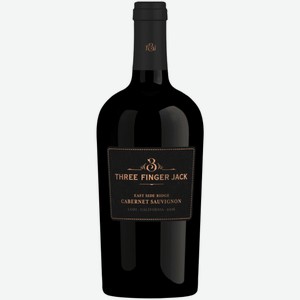 Вино Three Finger Jack East Side Ridge Cabernet Sauvignon красное полусухое 0,75 л