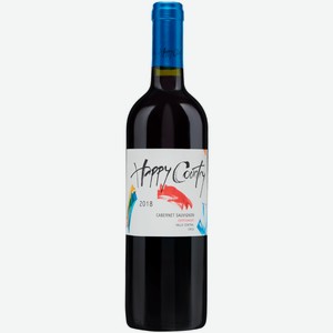 Вино Happy Country Cabernet Sauvignon красное полусладкое 0,75 л