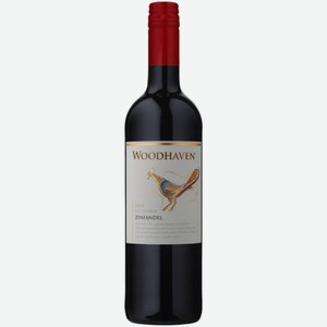 Вино Delicato Woodhaven Zinfandel красное полусухое 0,75 л