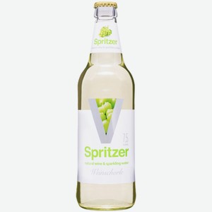 Напиток винный газированный V-Spritzer Виноград белый полусладкий 0,5 л