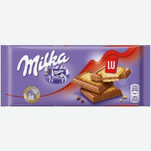 Шоколад Молочный Milka спеченьем 87 г