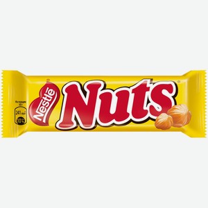 Шоколадный батончик Nuts с фундуком 50 г