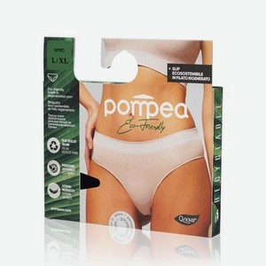 Женские трусы Pompea Eco Friendly Slip , Nero , L/XL