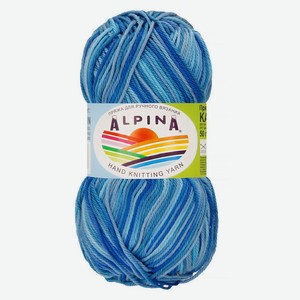 Пряжа Alpina Katrin №9018 джинсовый-синий, 50 г