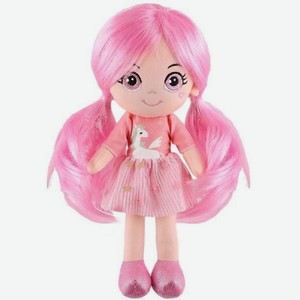 Мягкая игрушка кукла Кристи с нежно-розовыми волос