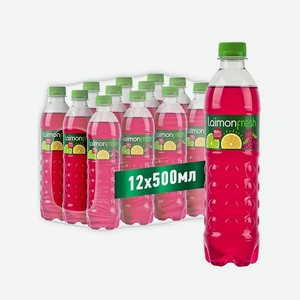 Газированный напиток Laimon Fresh Berries 0.5 л - 12 шт.