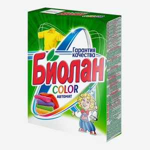 Стиральный порошок Биолан Color, автомат, 350 г