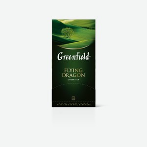 Чай Гринфилд Зеленый Флаинг Драгон 25 Пак