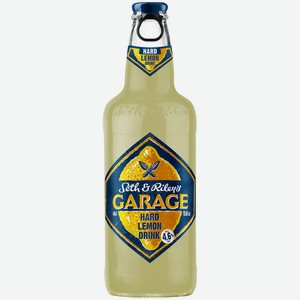 Пивной напиток Seth and Riley s Garage Hard Lemon 4.6%, 400 мл