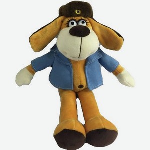 Мягкая игрушка Teddy «Собака в голубом пиджаке» 15 см