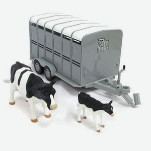 Трейлер для перевозки животных Tomy «Корова и теленок»