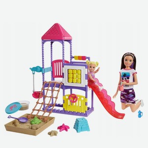 Игровой набор Barbie «Скиппер на игровой площадке»
