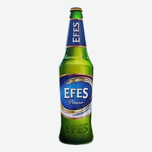 Пиво Efes Pilsener светлое пастеризованное 5% 450 мл