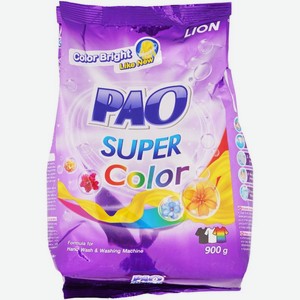 Стиральный порошок Lion Pao Super Color Антибактериальный для цветного белья