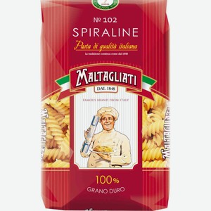Макаронные изделия Maltagliati №102 Spiraline Спираль лигурийская