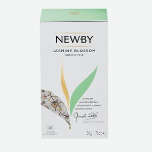 Чай зелёный байховый Jasmine blossom NewBy 25пак