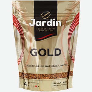 Кофе растворимый JARDIN Gold сублимированный