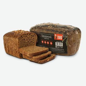 Хлеб Рижский хлеб Бородинский бездрожжевой в нарезке, с кориандром