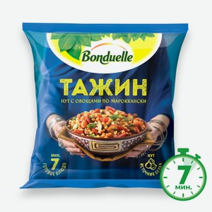 Овощи Bonduelle Тажин по-маррокански, смесь замороженная, 400 г