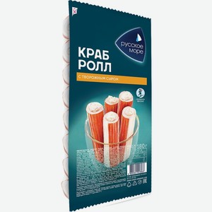 Крабовые палочки Русское море с творожным сыром