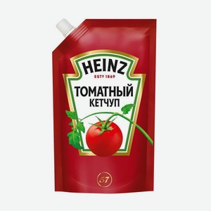 Кетчуп Heinz Томатный, 230 г., дой-пак
