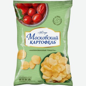 Чипсы 60г Московский Картофель Маринованные томаты м/уп