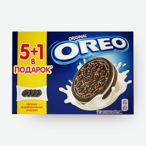 Печенье 228 гр OREO с ванильным вкусом с какао к/уп