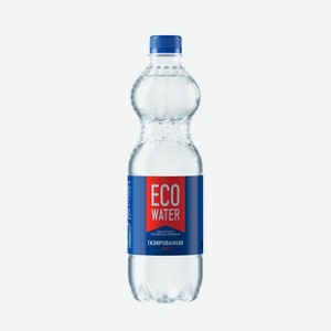 Вода 0.5 л Eco Water питьевая природная газированная ПЭТ