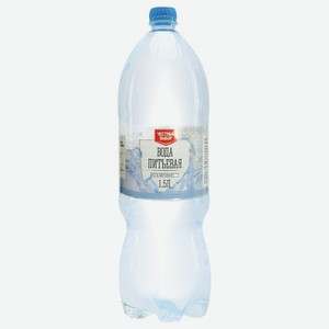 Вода питьевая 1,5л Честный выбор негазированная п/бут