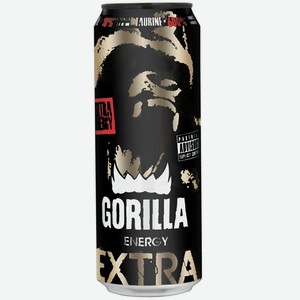 Напиток 0,45л Gorilla Energy Extra ж/б