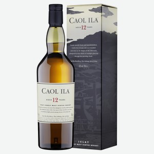 Виски шотландский односолодовый Caol Ila 12 лет, 0.7л Великобритания