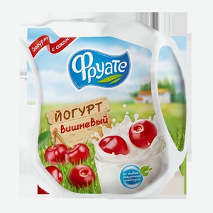 Йогурт питьевой Фруате вишня, 1.5%, 450 г
